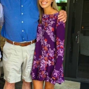 Free people open back dress